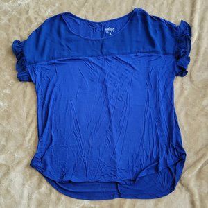 EUC Blue XL Top Soho Jeans by New York & Company